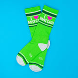I ❤️ Matcha Gym Crew Socks