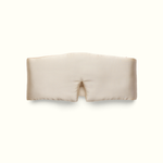 Emily's Pillow pure silk headband sleep mask in champagne
