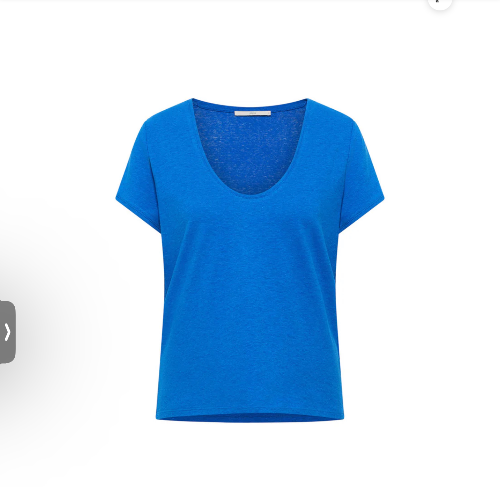 shirt with low neckline (OCS)/Lapis Product vendor