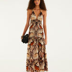 FARM Rio Ammonite Tassel Maxi Dress – view 4