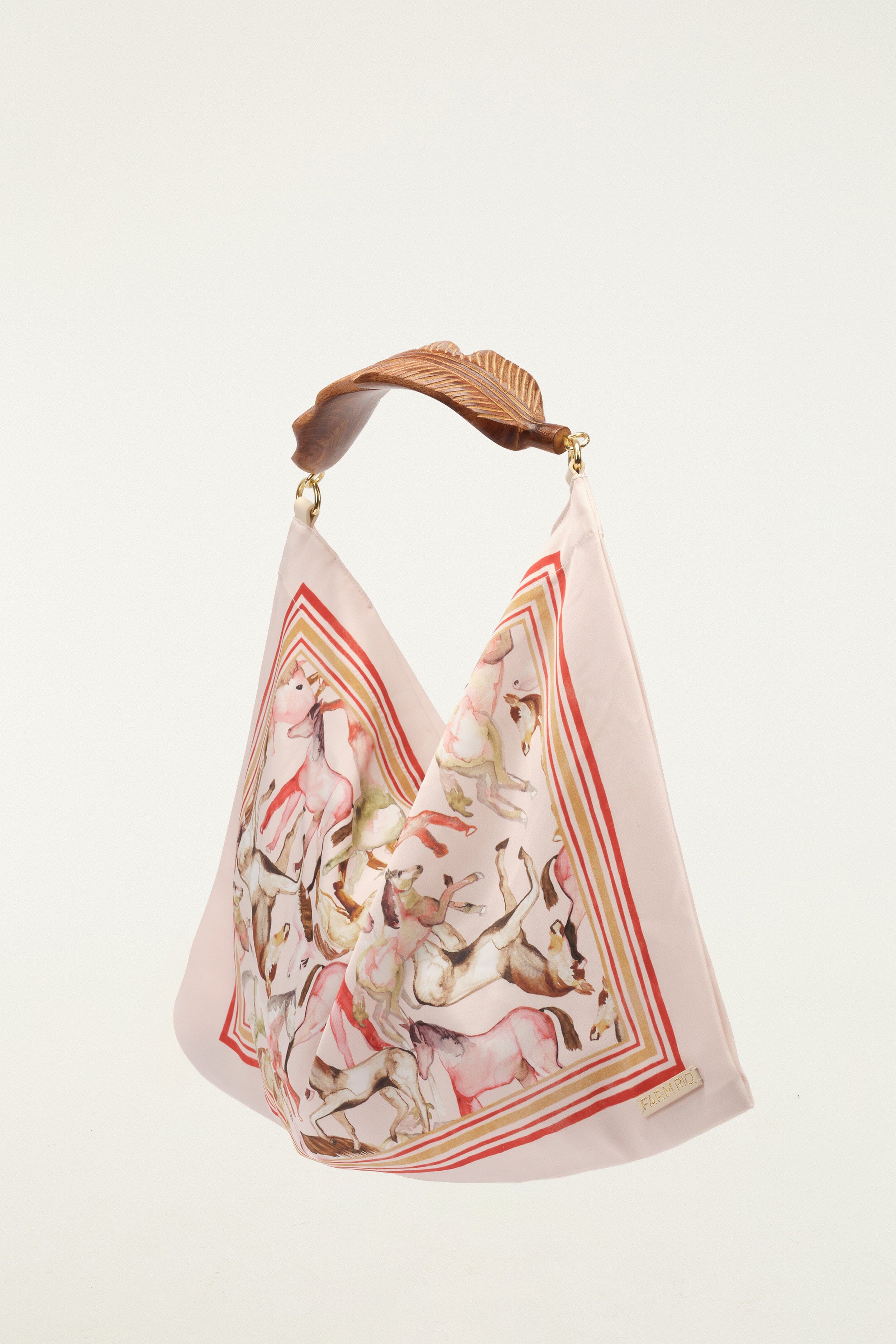 FARM Rio Equestrian Satin Scarf Bag – view 2