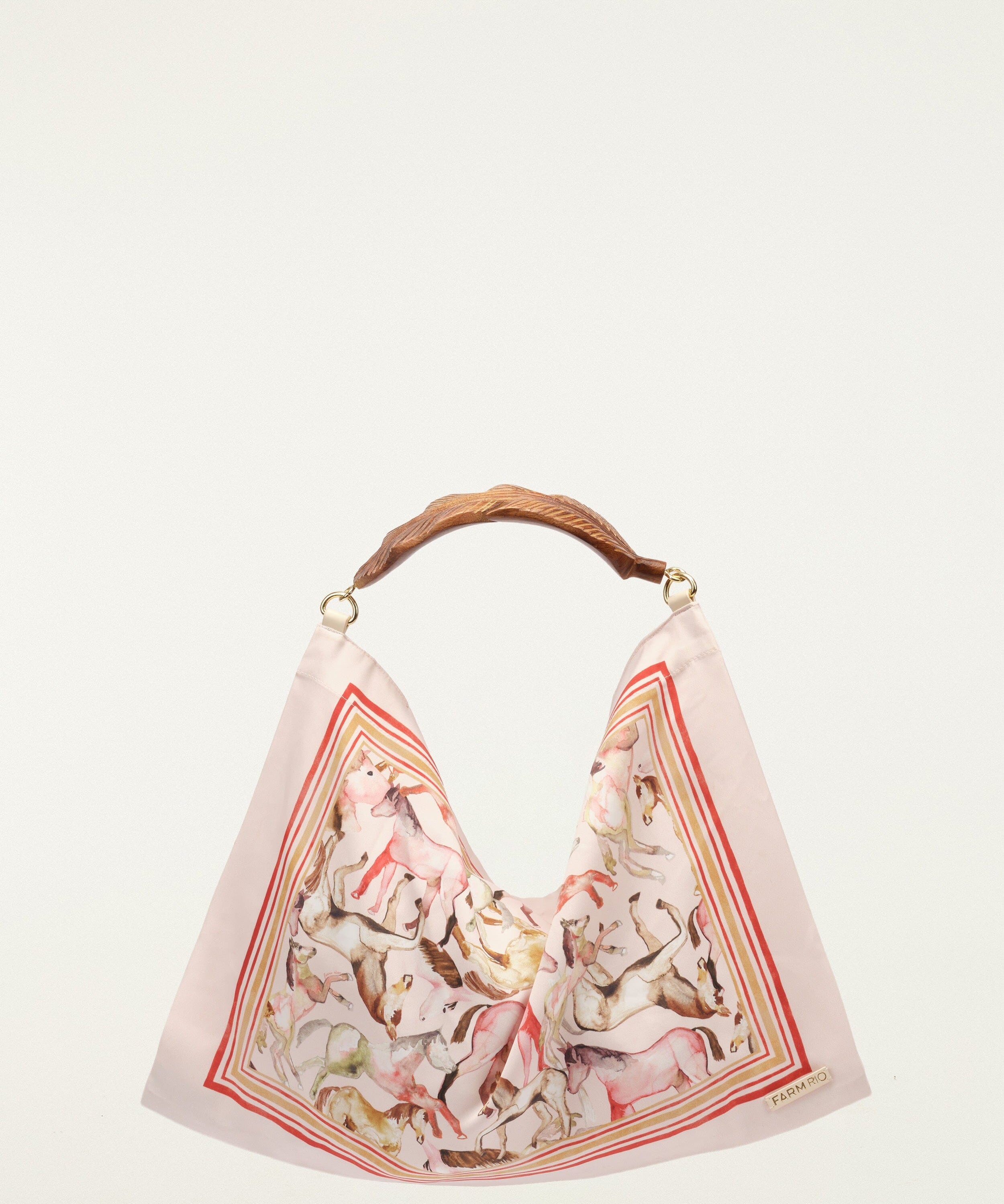 FARM Rio Equestrian Satin Scarf Bag – view 1