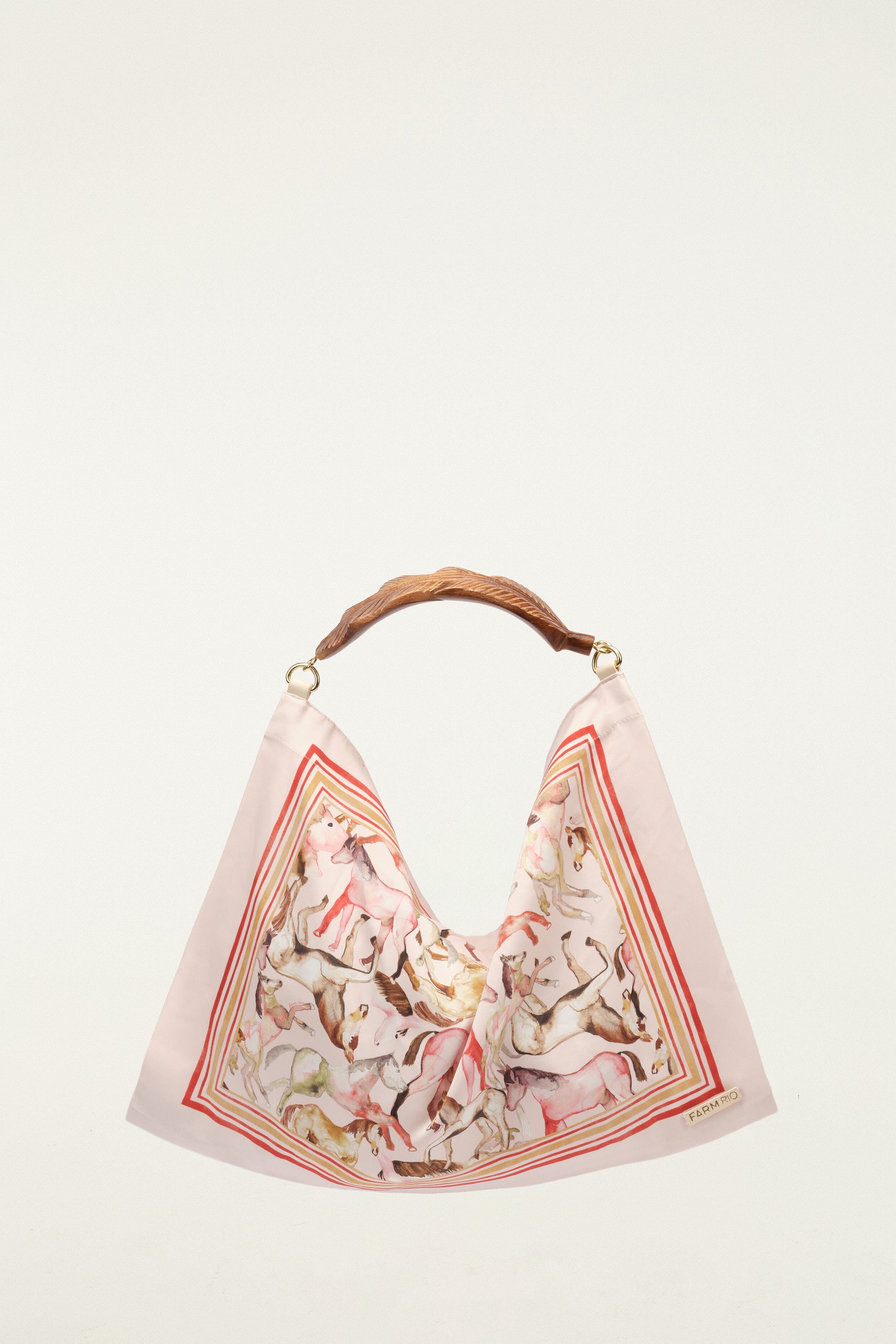 FARM Rio Equestrian Satin Scarf Bag – view 1