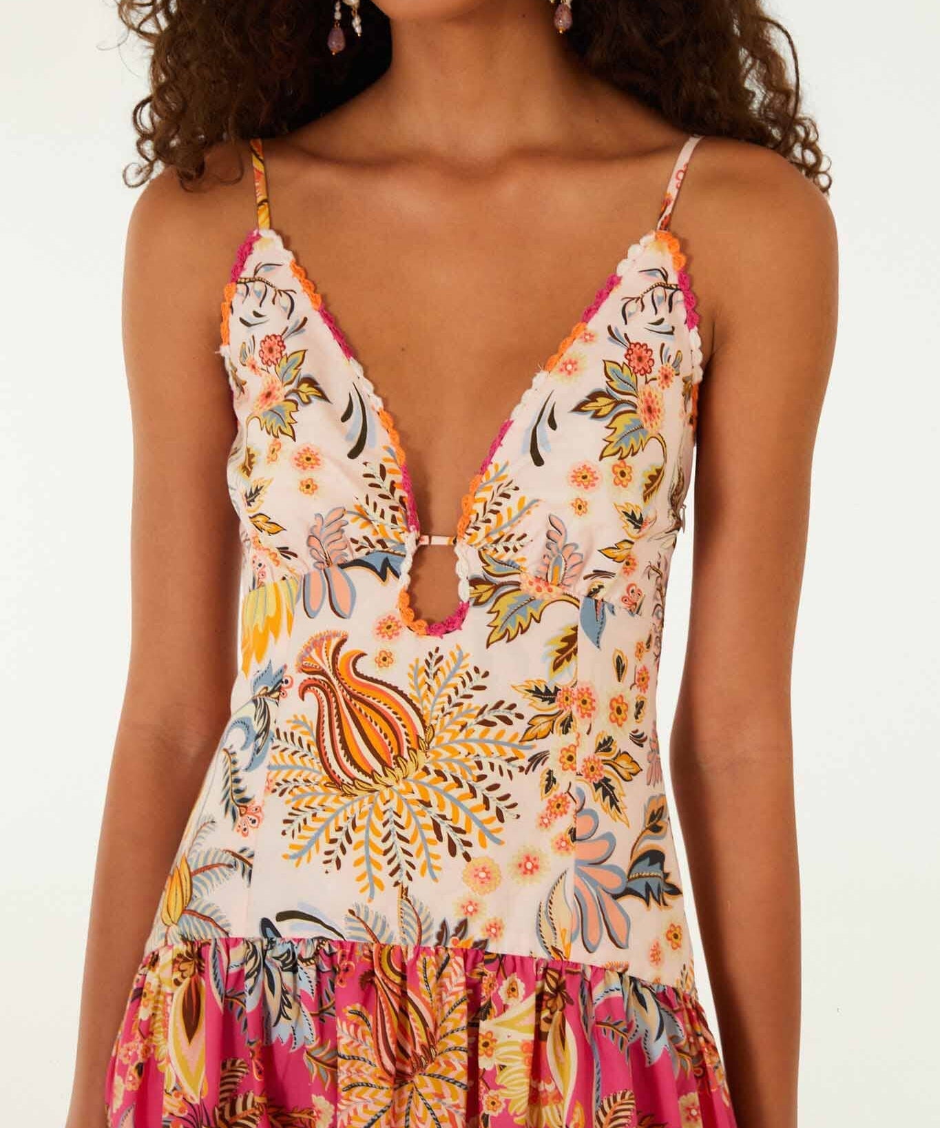 FARM Rio Ligia Floral Maxi Dress – view 2