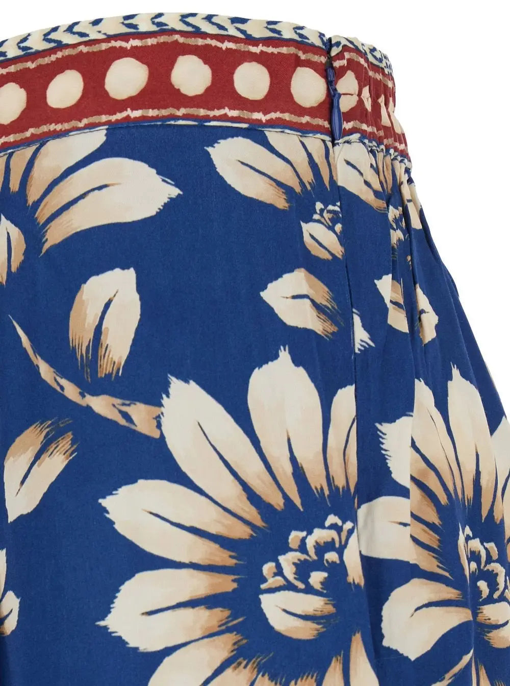 Luna Blue Bloom Wide-Leg Trousers by FARM Rio — view 2