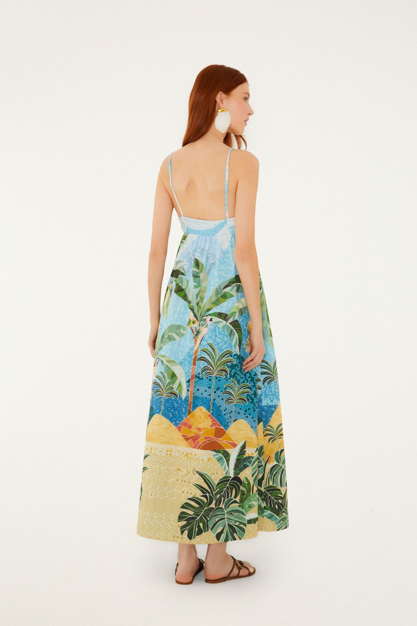 FARM Rio Rio Mosaic Maxi Dress – view 3