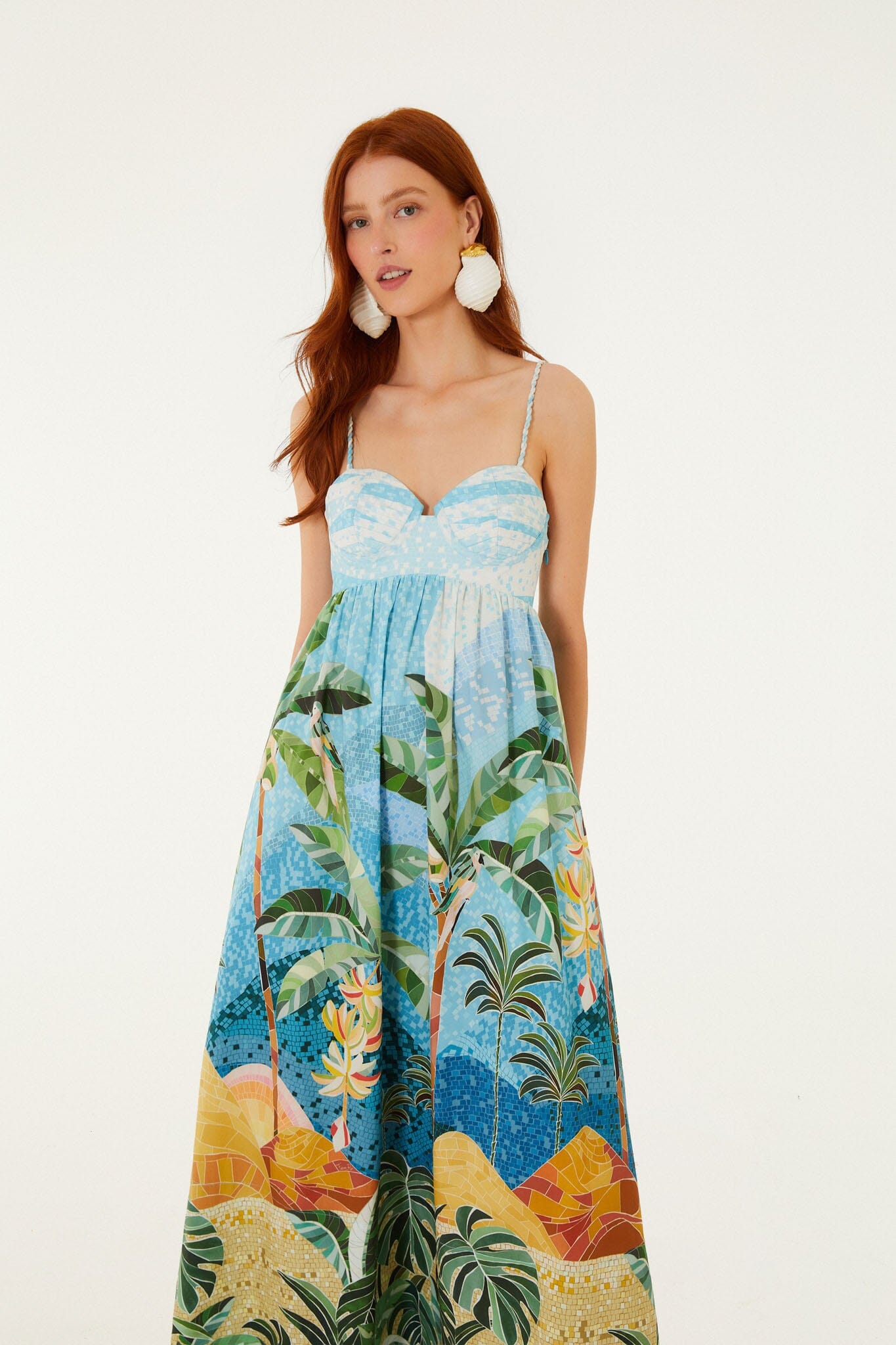 FARM Rio Rio Mosaic Maxi Dress – view 4
