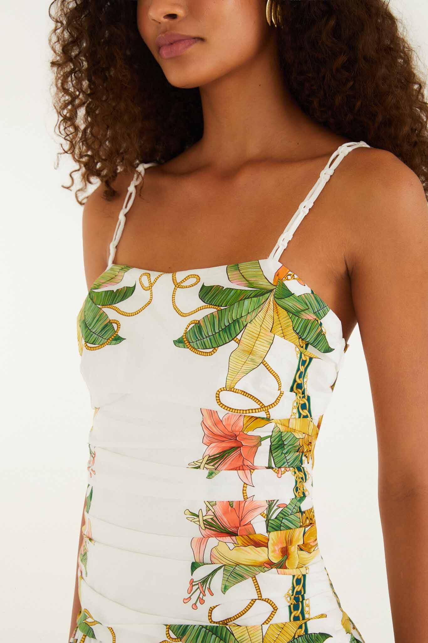 FARM Rio Tropical Royalty Midi Dress – view 2
