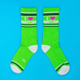 Gumball Poodle I ❤️ Matcha Gym Crew Socks – view 5