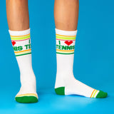 Gumball Poodle I ❤️ Tennis Gym Crew Socks – view 7