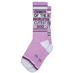 Gumball Poodle Owner Of The World's Cutest Dog Gym Crew Socks