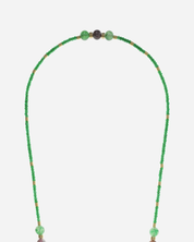 Iris Beaded Phone Chain Emerald Green elegant beaded smartphone accessory