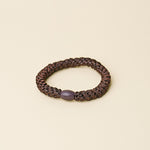 KKNEKKI hair tie Chocolate Glitter – close-up