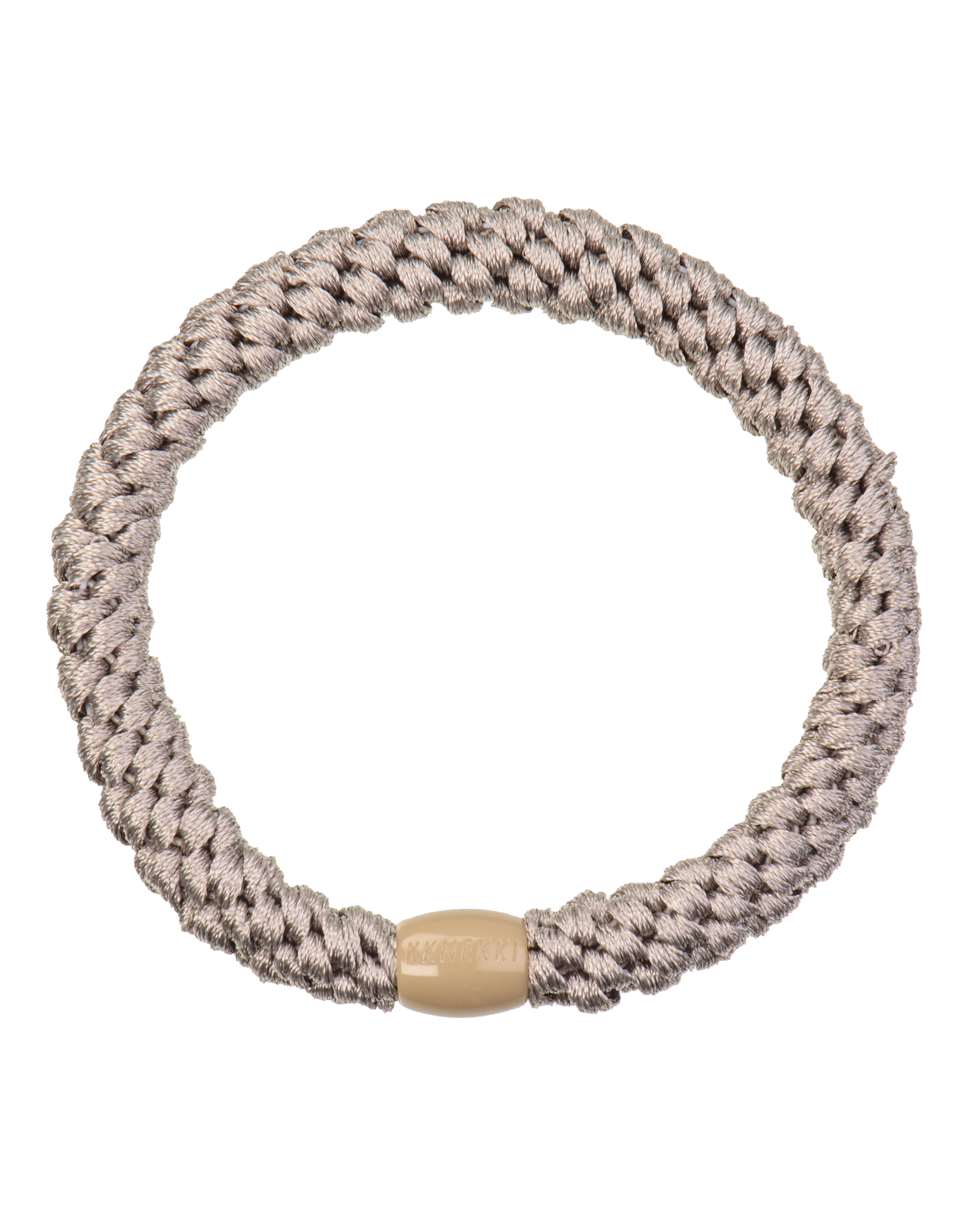 KKNEKKI Hair Tie – Light Taupe – product photo