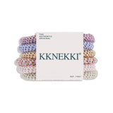 KKNEKKI Hair Tie Set N17 Pastel Bloom displayed in branded packaging front view