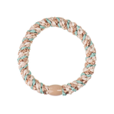 KKNEKKI Hair Tie – Turkish & Beige Glitter Mix – product photo