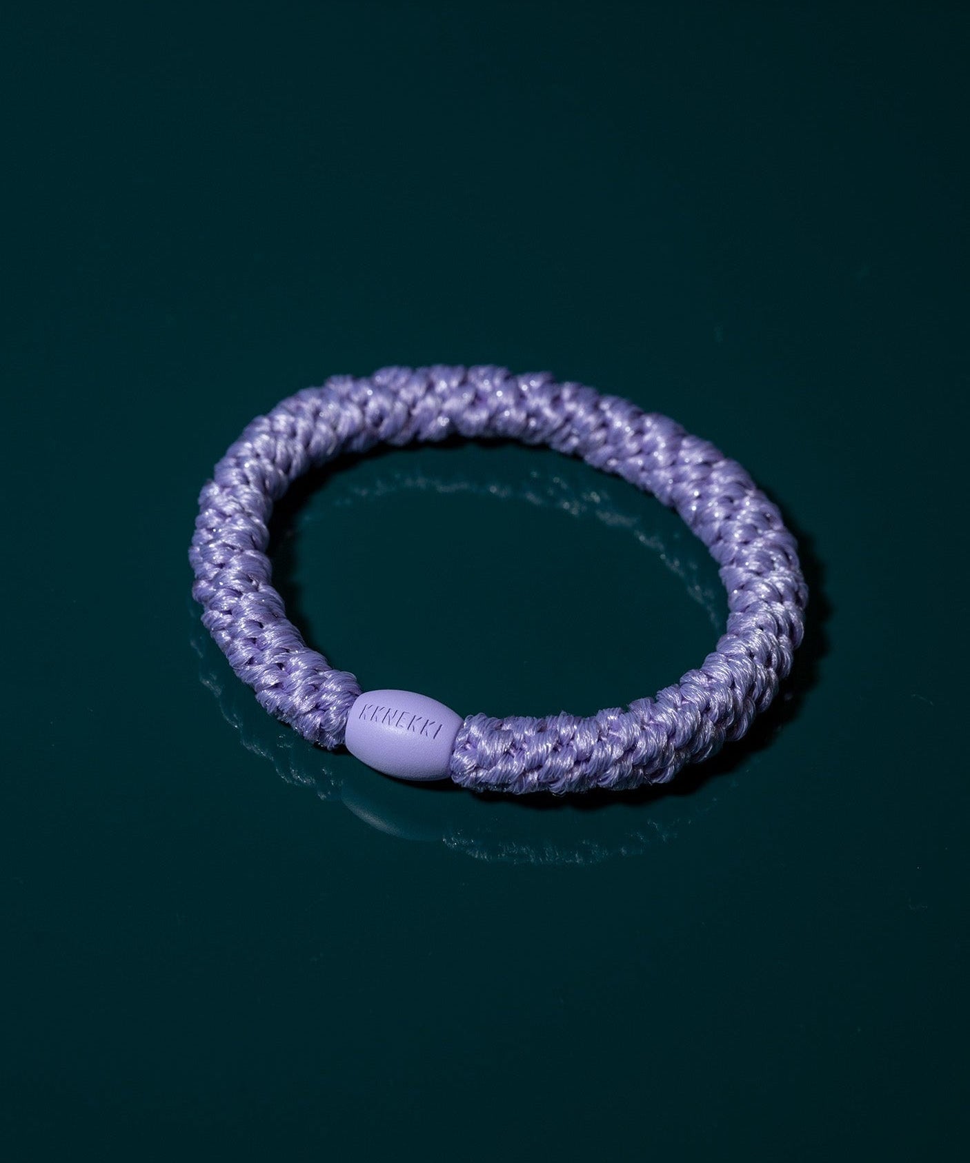 KKNEKKI hair tie Violet Glitter – lifestyle