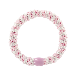 KKNEKKI Light Pink-White Hair Elastics
