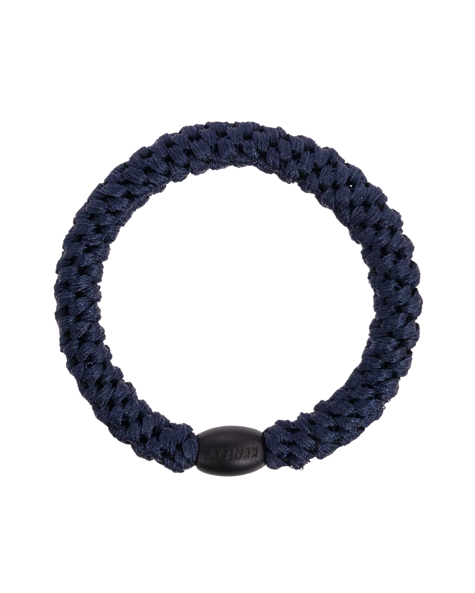 KKNEKKI Old navy original hair elastic, front view, soft woven design