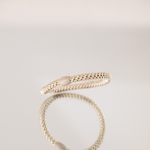 KKNEKKI slim hair tie Light Beige – lifestyle