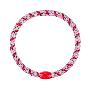 Kknekki Slim Hair Elastic | Lavender Bordeaux Glitter Mix