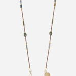 Izzie Beaded Phone Chain Sage Green elegant beaded smartphone accessory