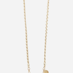 Lou Braided Phone Chain White and Gold elegant braided smartphone accessory