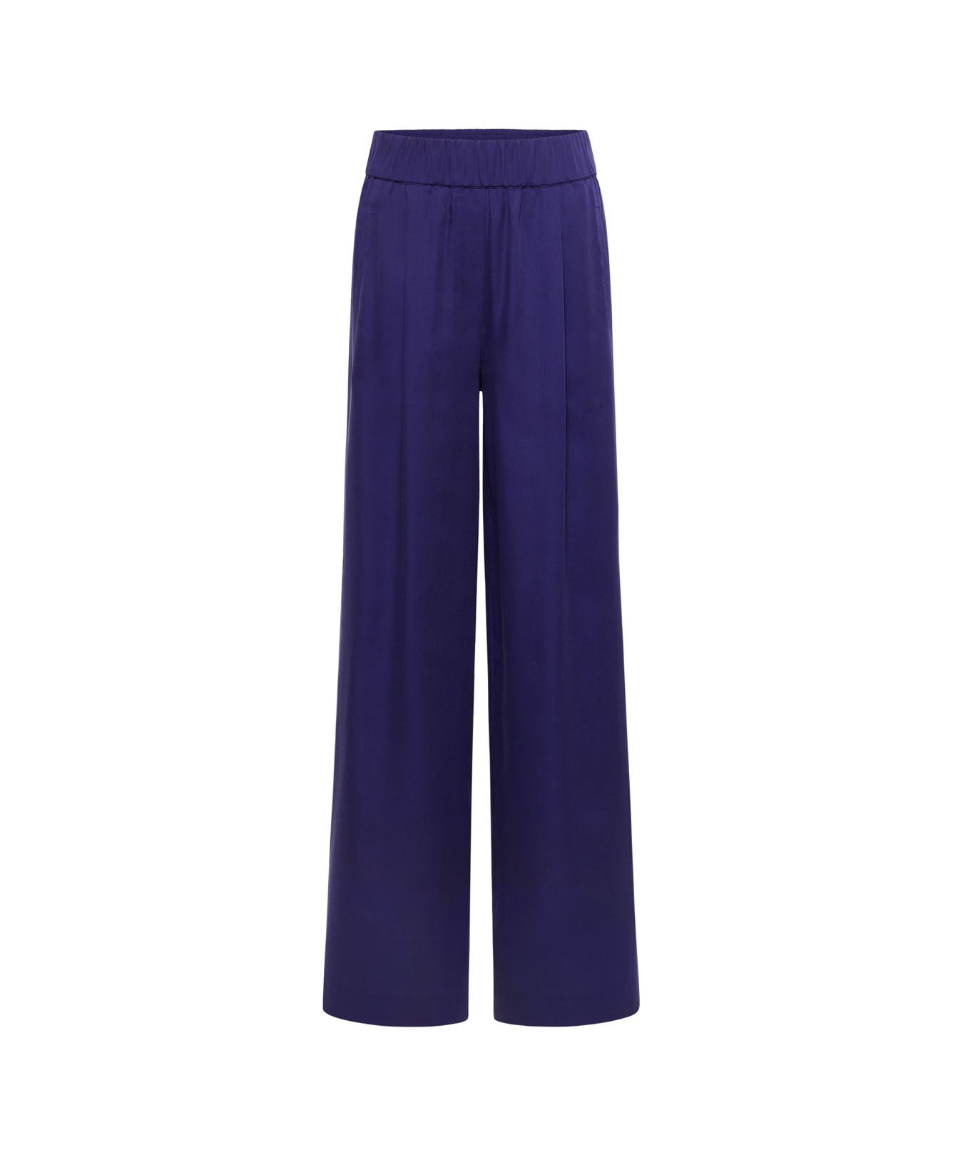 LANIUS violet wide-leg trousers in TENCEL Lyocell, photo 2