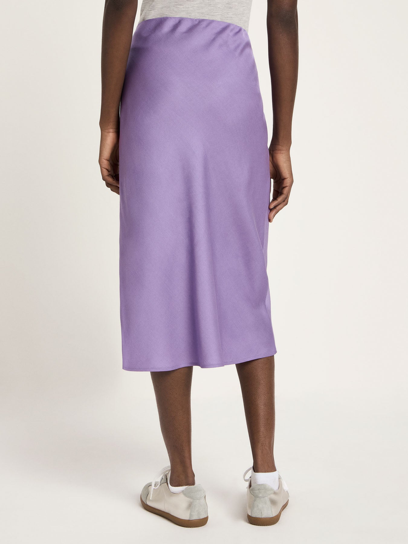 TENCEL™ Midi Skirt — Purple Haze by LANIUS — fair fashion in organic materials, view 5