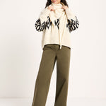 LANIUS Norwegian sweater with jeans – full look