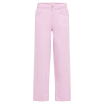 LANIUS orchid straight-leg trousers in GOTS organic cotton, photo 5