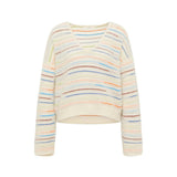 Striped Alpaca-Blend Sweater — Multicolour by LANIUS — fair fashion in organic materials, view 2