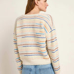 Striped Alpaca-Blend Sweater — Multicolour by LANIUS — fair fashion in organic materials, view 6