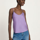 TENCEL™ Camisole Top – Purple Haze by LANIUS — fair fashion in organic materials, view 4