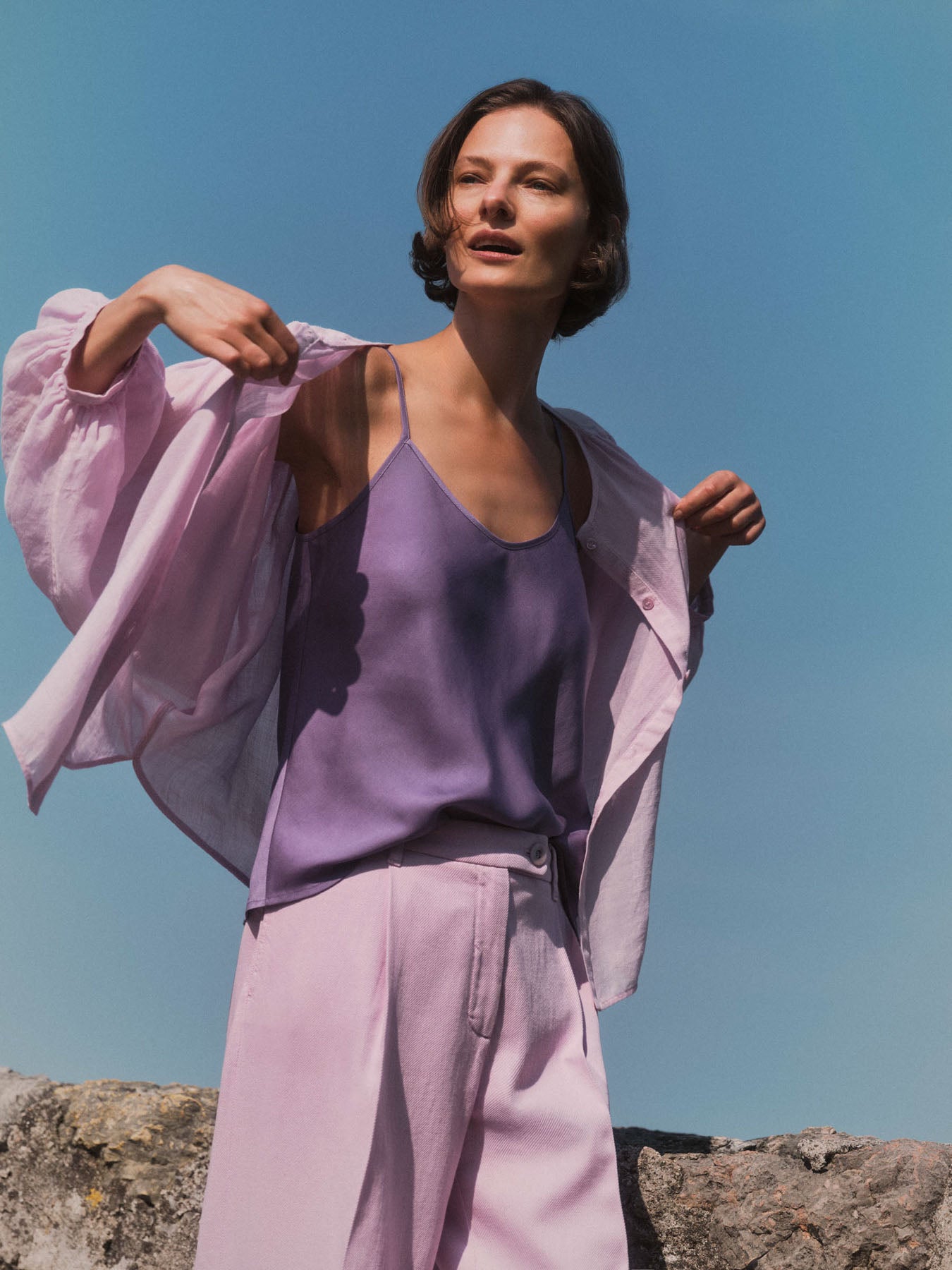 TENCEL™ Camisole Top – Purple Haze by LANIUS — fair fashion in organic materials, view 6