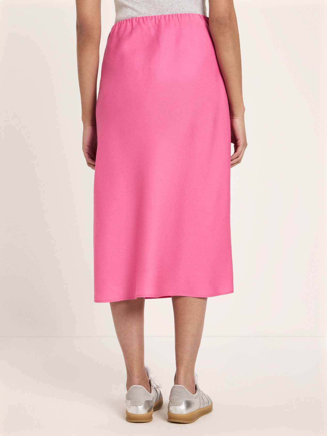 TENCEL™ Midi Skirt - Bright Orchid by LANIUS — fair fashion in organic materials, view 5