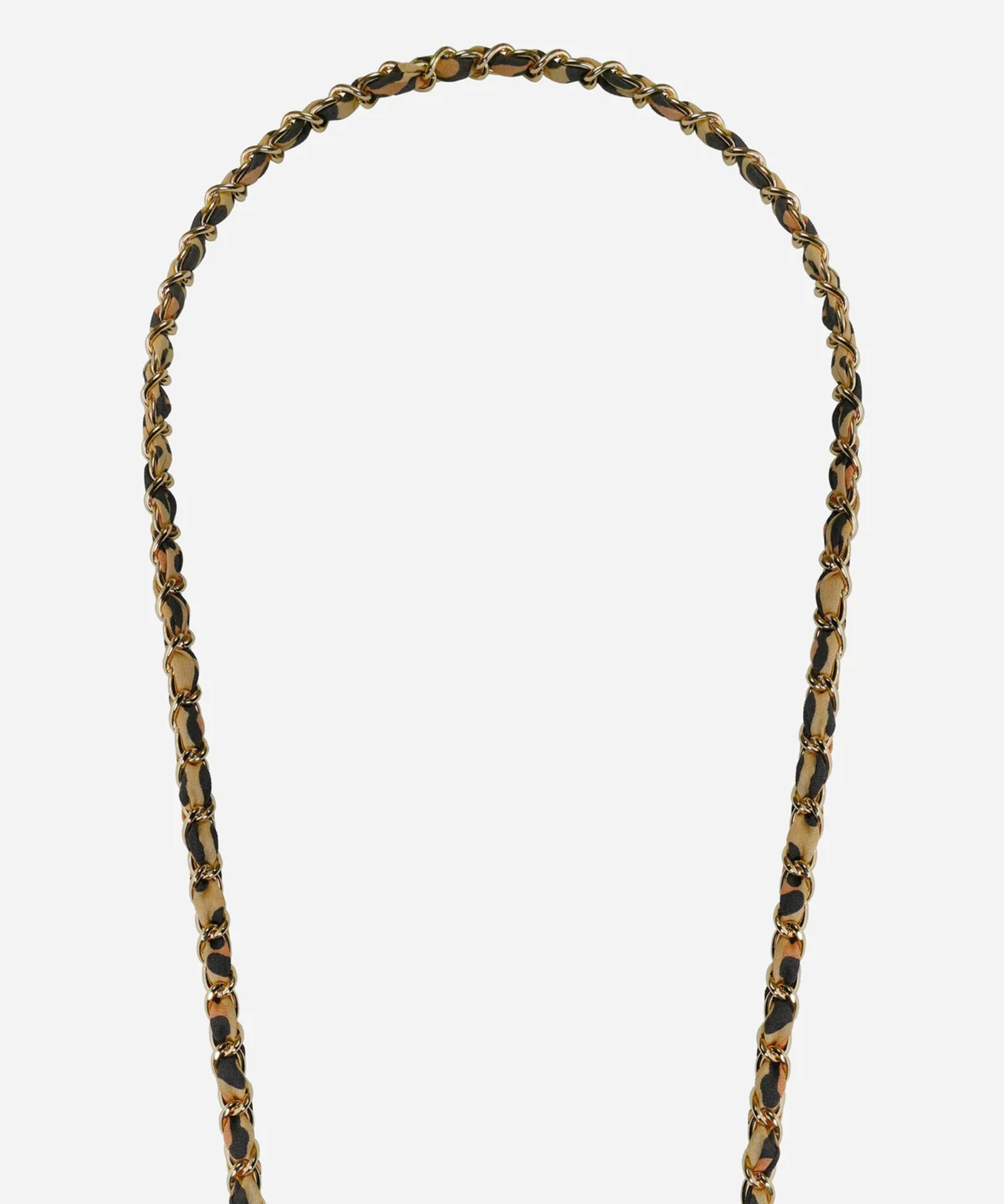 Leo Braided Crossbody Phone Chain Leopard stylish animal print smartphone accessory