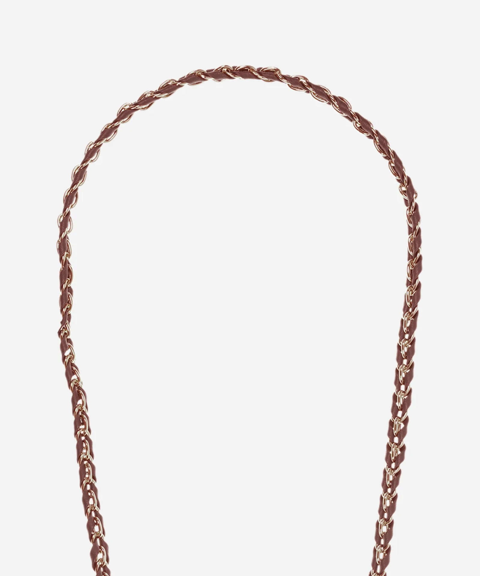 Lou Braided Phone Chain Bordeaux stylish braided crossbody smartphone accessory