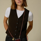 Lou Braided Phone Chain Bordeaux stylish braided crossbody smartphone accessory