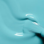 Manucurist Green Flash™ LED nail polish in Riviera, turquoise blue – view 4