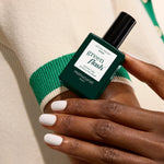 Manucurist Green Flash™ LED nail polish in Snow, crisp white – view 4