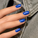 Manucurist Green Flash™ LED nail polish in Ultramarine, electric blue – view 2