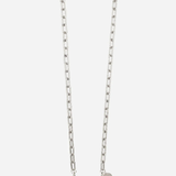 Mia Metal Link Phone Chain Silver stylish metallic smartphone accessory