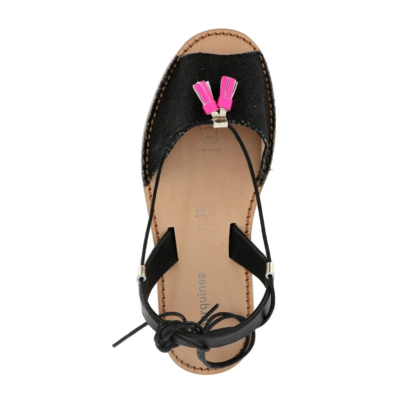 Minorquines Neo Ibiza sandals in black
