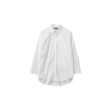 MMEnola Shirt in White, front view on model