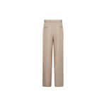 Mos Mosh Issa Inah tailored trousers in sesame – back view