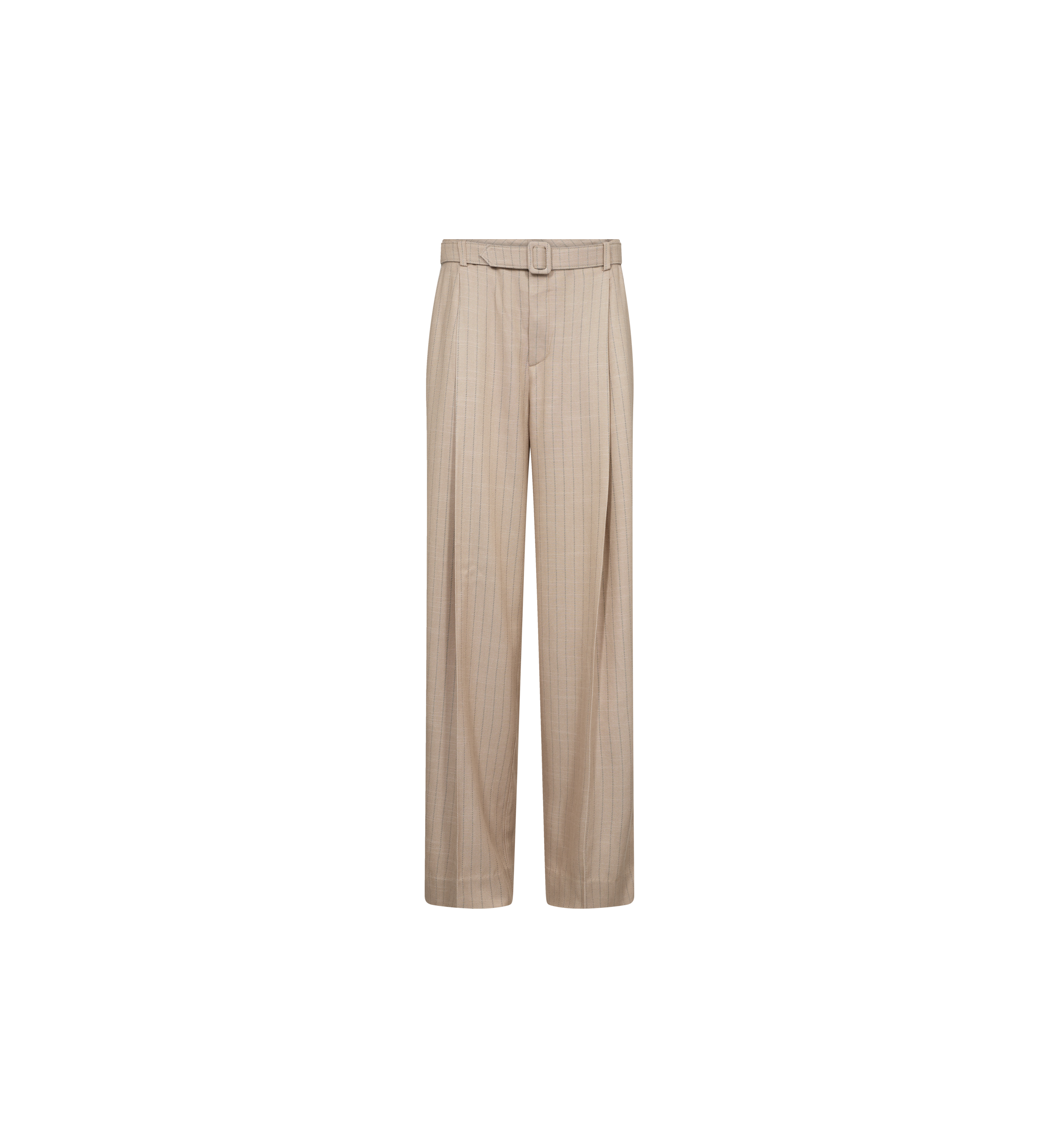 Mos Mosh Issa Inah tailored trousers in sesame – front view