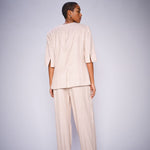 Mos Mosh Issa Inah tailored trousers in sesame – lifestyle photo