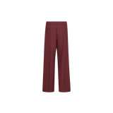 MOS MOSH Leya Miley tailored trousers in port royale, back view