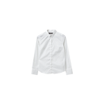 MOS MOSH MMTilda fitted shirt in crisp white. A tailored capsule wardrobe essential in stretch cotton